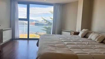 2 dormitorios, tabla de planchar con plancha, wifi