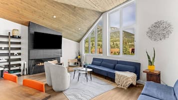 Fernseher, Kamin, Videospiele