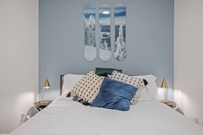 Cozy bedroom.