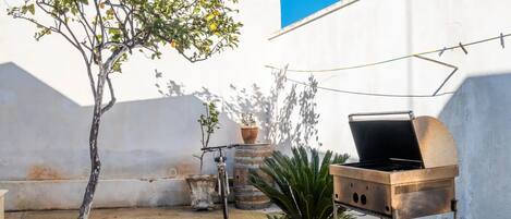 Maison, 2 chambres, fumeur, balcon | Aire de pique-nique/barbecue