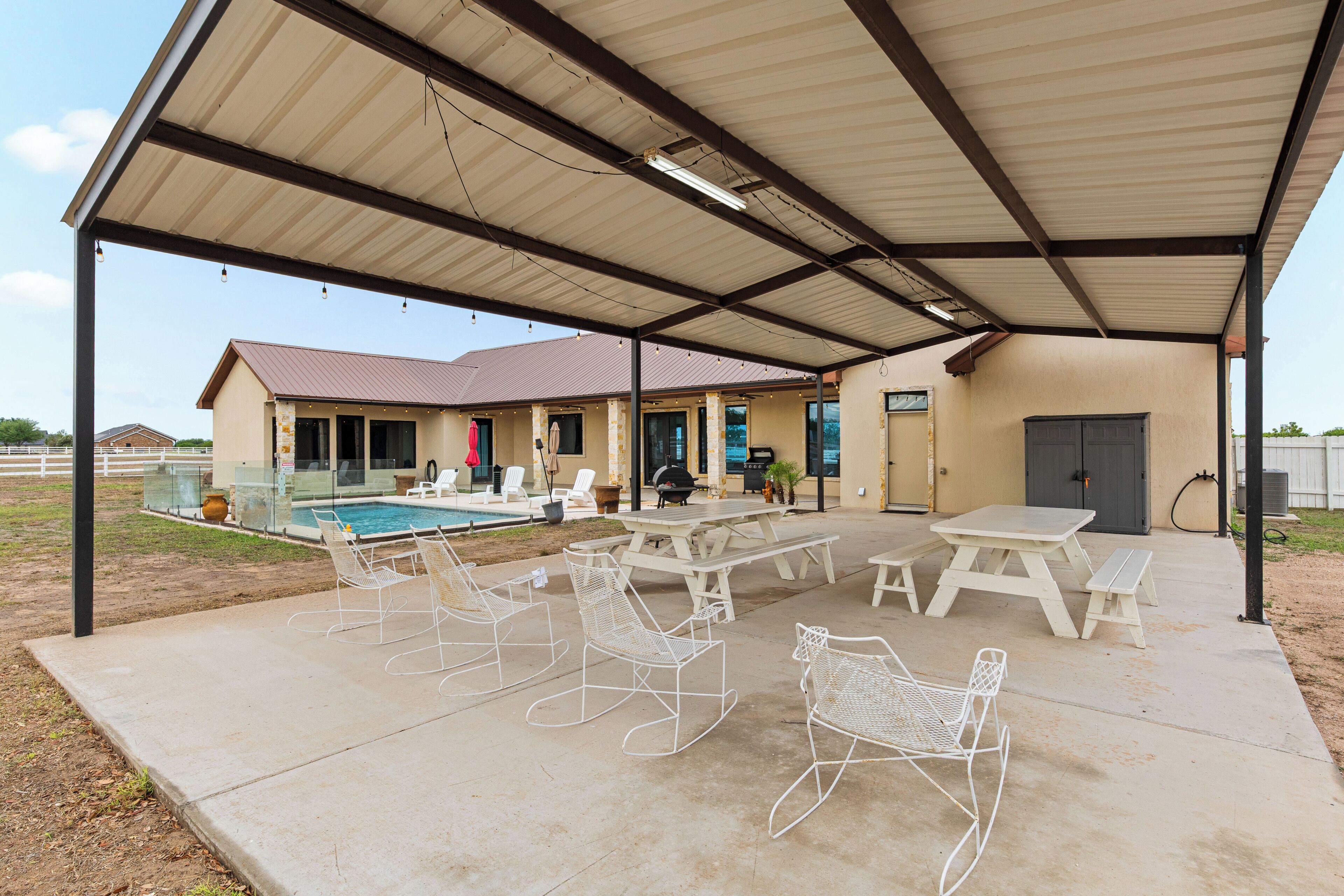 Opções para refeição ao ar livre