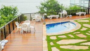 Apartment | Pool | 3 outdoor pools - Apê Praia das Astúrias Vista Mar (Guarujá)