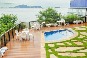 Apartment | Pool | 3 outdoor pools - Apê Praia das Astúrias Vista Mar (Guarujá)