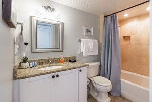 Hair dryer, towels