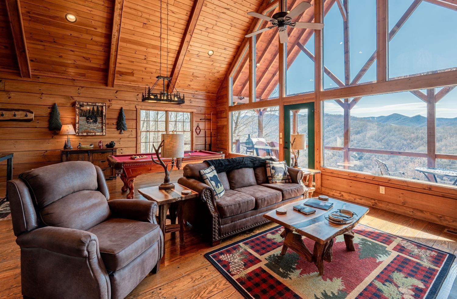 TV, fireplace, DVD player, books