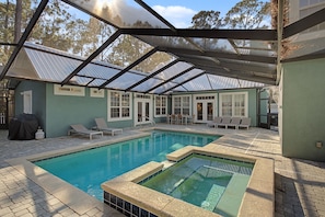 Beheizter Pool
