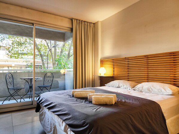 1 bedroom, iron/ironing board, WiFi, bed sheets - Cozy apartment for 4 with prime location (Buenos Aires)