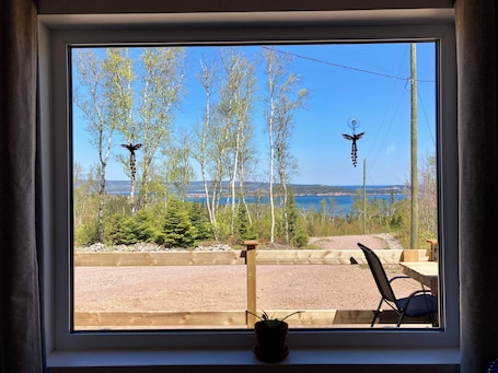 Interior. The Snuggy -NEW! Ocean views -Private - Eco-Lux - King Bed - Adults Only!