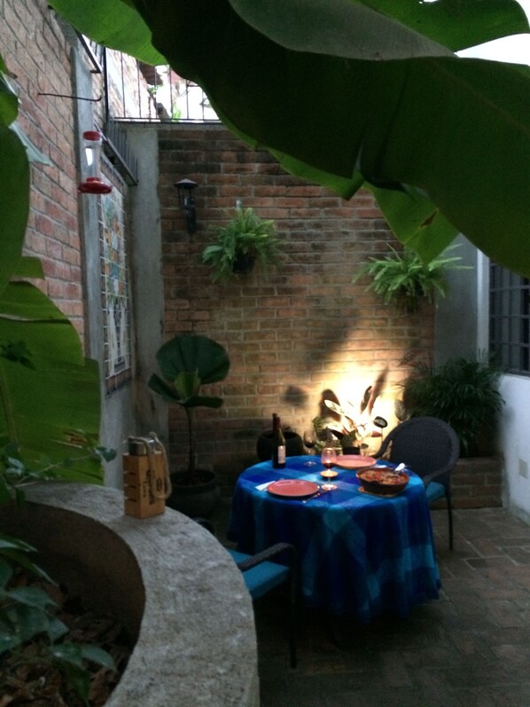 Restauration en plein air