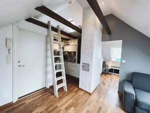 Apartment, 1 Bedroom | Interior - Apartment With Loft and Window Balcony (Bergen)