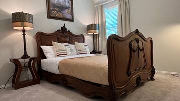 2 bedrooms, iron/ironing board, travel crib, free WiFi