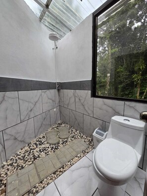 Towels, soap, toilet paper