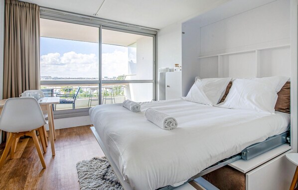 Iron/ironing board, travel crib, free WiFi