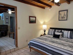 1 bedroom, in-room safe, iron/ironing board, free WiFi