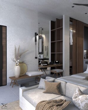 Deluxe Studio Suite, Patio, Pool View - Musafir Luxury Suites & Villas (Hersonissos)