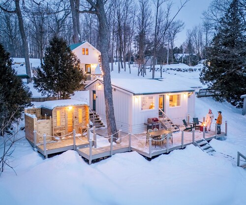 The Tacklebox on Lake Champlain, Sauna & Hot Tub, near Middlebury