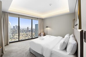 2 bedrooms, iron/ironing board, free WiFi, bed sheets - Incredible 2BD at Address Dubai Opera (Dubai)