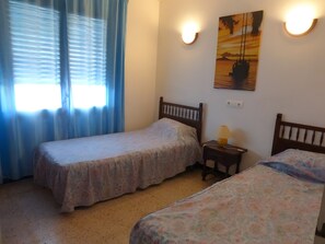 2 chambres, draps fournis