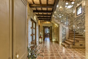 Interior - Vacation Home 'Can Xera' with Mountain View, Private Pool, Terraces, A/C & Wi-Fi (Amer)