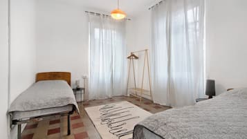 2 makuuhuonetta, ilmainen Wi-Fi, vuodevaatteet