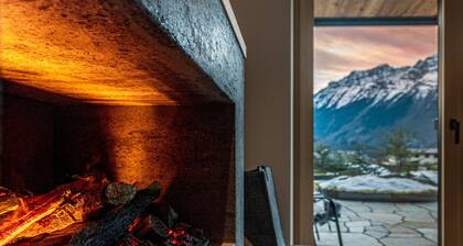 Ferienwohnung 'Bucaneve' mit Bergblick, WLAN und Klimaanlage