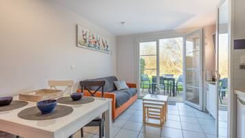 TV, tavolo da ping pong