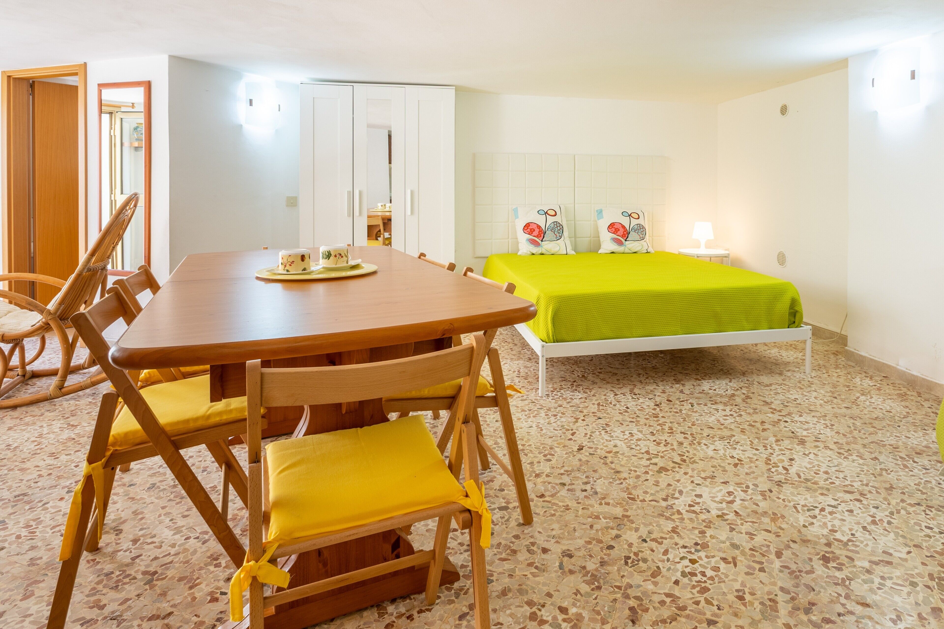 1 間睡房、熨斗/熨衫板、免費 Wi-Fi、床單