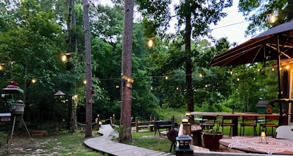 Lake view cabin&creek-Sam Houston national forest
