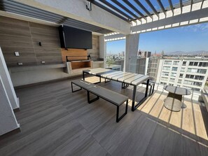 Balcony - Cozy Studio in the Center of Santiago (Santiago)