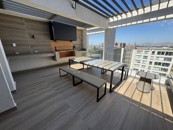 Apartamento, 1 quarto, acessível, sacada | Sacada