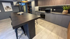 Apartment, 1 Bedroom, Accessible, Balcony | Private kitchen - Cozy Studio in the Center of Santiago (Santiago)
