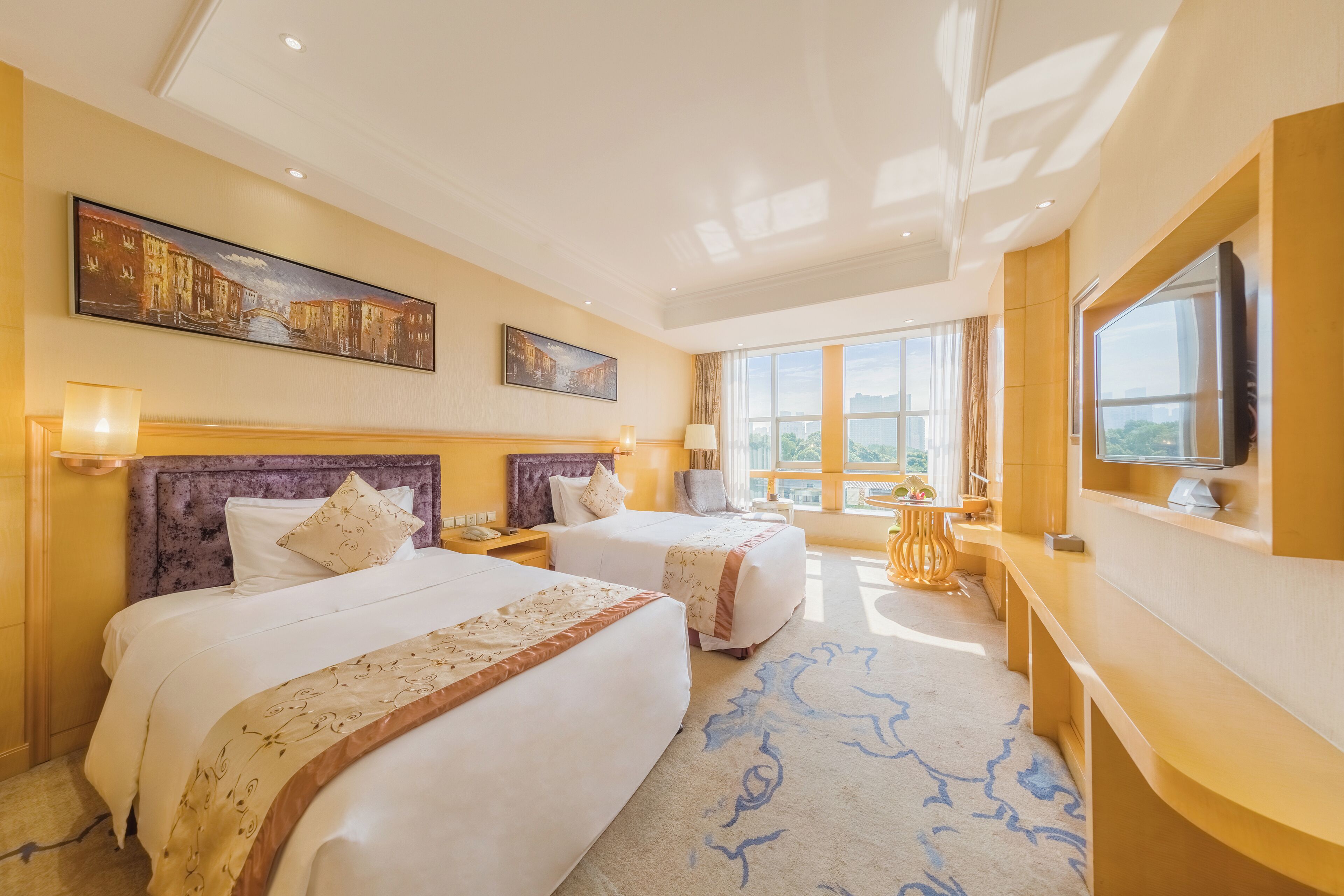 Superior Twin Room, City View | In-room safe, desk, blackout drapes, soundproofing