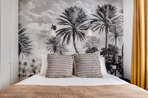 1 chambre, fer et planche à repasser, Wi-Fi, draps fournis