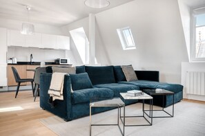 Tv och en stereo