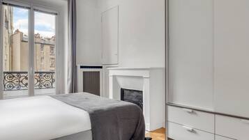 2 chambres, fer et planche Ă repasser, Wi-Fi, draps fournis