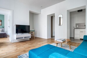 1 makuuhuone, silitysrauta/-lauta, Wi-Fi, vuodevaatteet