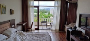 1 habitación y ropa de cama de alta calidad