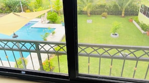 Studio, Patio, Pool View | View from room - Rancho Los Gorriones  (Los Cobanos)