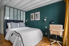 1 chambre, fer et planche Ă repasser, Wi-Fi, draps fournis