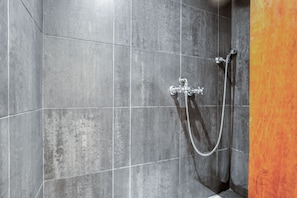 Hair dryer, towels