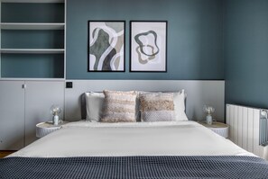 3 chambres, fer et planche Ă repasser, Wi-Fi, draps fournis