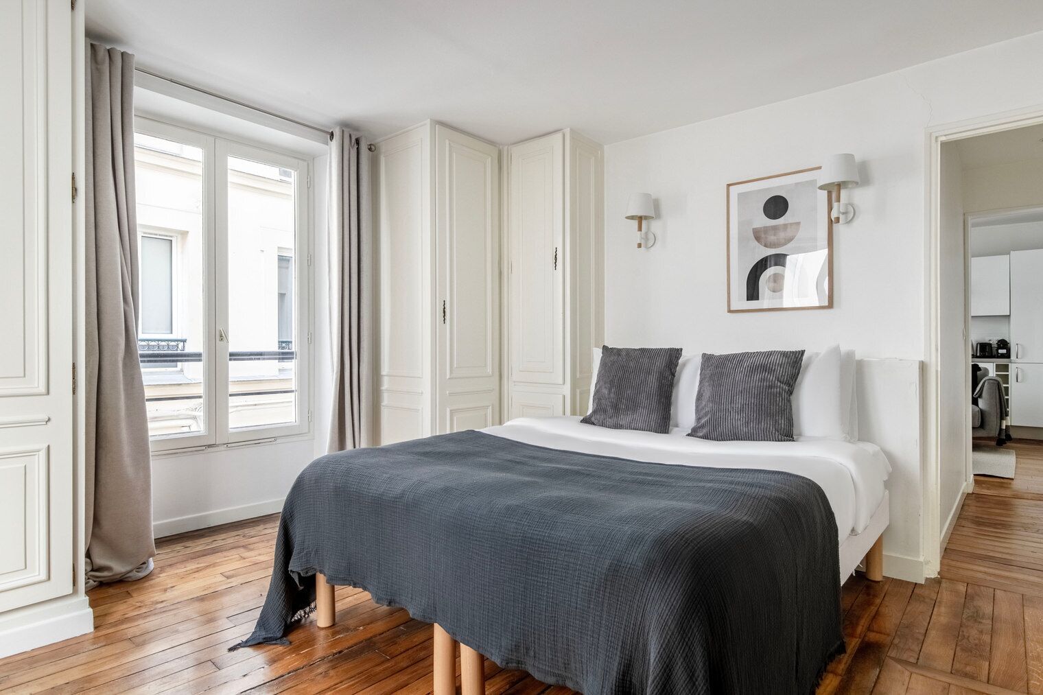 1 makuuhuone, silitysrauta/-lauta, Wi-Fi, vuodevaatteet