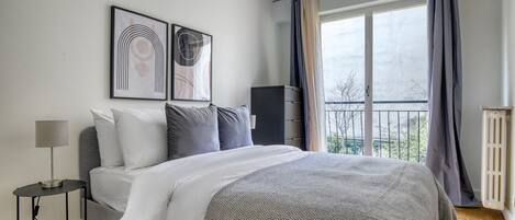 2 Schlafzimmer, Bügeleisen/Bügelbrett, WLAN, Bettwäsche