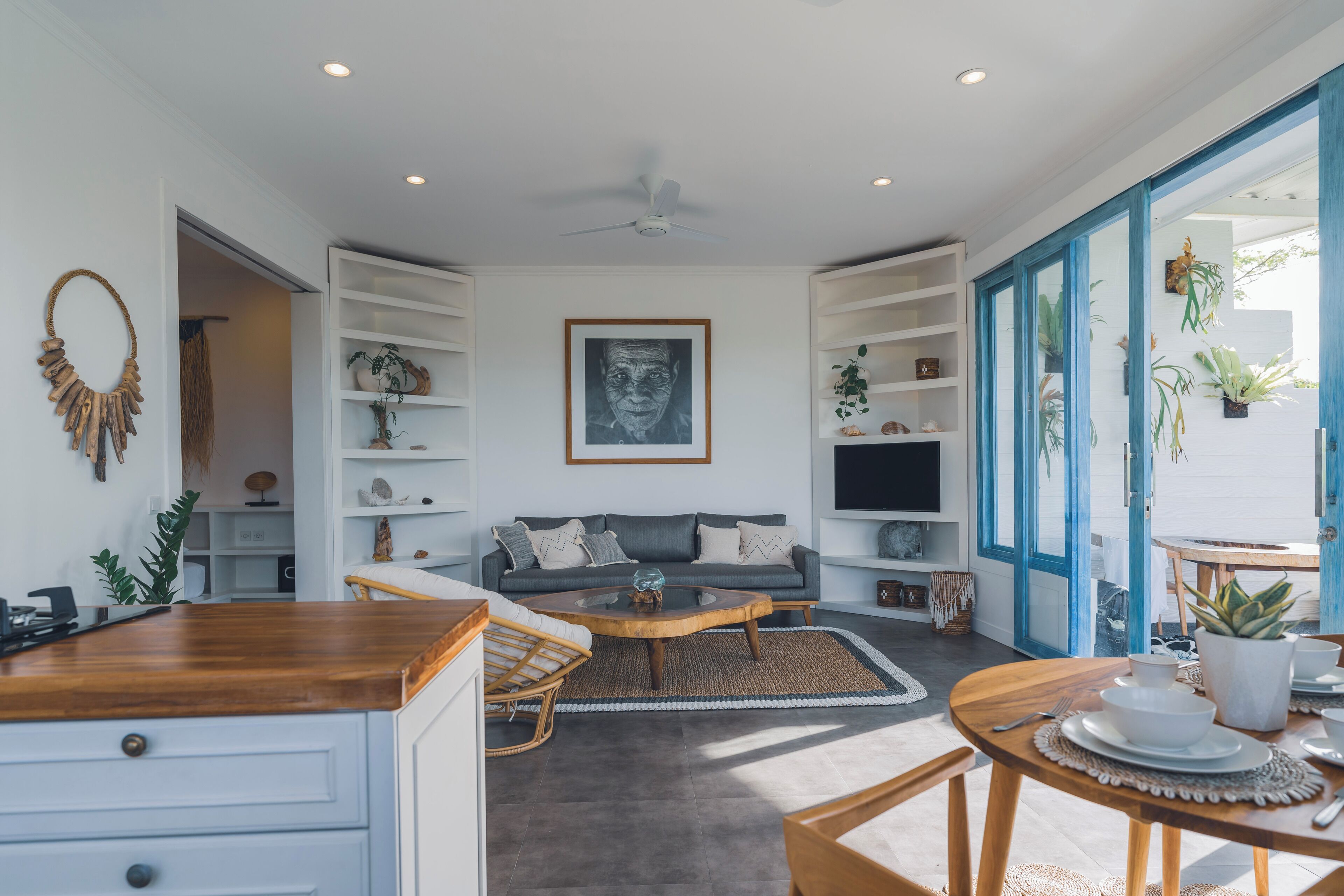 舒适公寓 | 起居区 | 电视