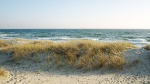 A beach with sand and grassy dunes. - "Hakon" - 40m from the sea by Interhome (Nexø)