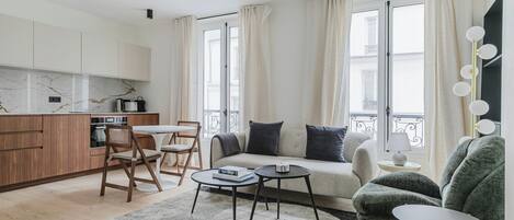 Televisie en een stereo