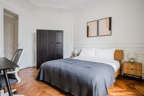 3 soverom, strykejern/-brett, wi-fi og sengetøy