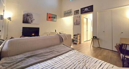 Sunny Noho Loft Studio W/ WiFi, AC & Cozy Bed in Prime Location!