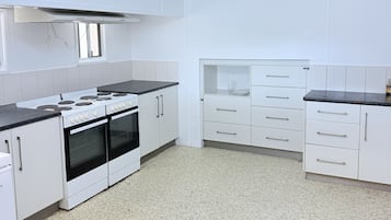 Fridge, microwave, coffee/tea maker, electric kettle