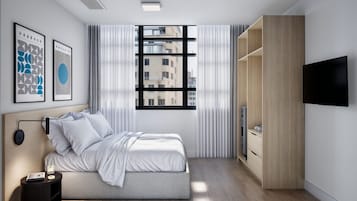 Three Bedroom Apartment | 2 kamar tidur, tirai kedap cahaya, dan Wi-Fi gratis